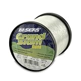 Hi-Seas Grand Slam Monofilament, 100 Pound Test, Clear, 1-Pound Spool