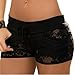 Women's Lace Short, Mosunx(TM) G-string Briefs Panties Knickers (M, Black)