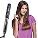 Professional Salon Steam Hair Straightener, ManKami Argan Steam Styler Ceramic Tourmaline Flat Iron Vapor Heater Hair Straightening Iron with Anion Care and Locking switch