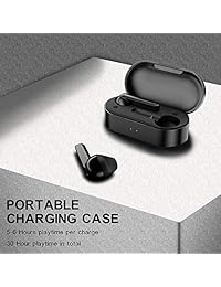 Wireless Earbuds,Tepoinn Smart Touch TWS Bluetooth Headphones IPX5 30 Hours Playtime in Ear Stereo Bluetooth 5.0 Earphones with Rechargeable Cases & Built-in Mic Wireless Headphones for iPhone Android