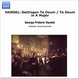 Disco de Georg Friedrich Händel: «Handel - Te Deum in D major HWV 283 · Te Deum in A major HWV 282 / U. Andersen · Dixon · Mields · M. Wilde · Helbich» (Anverso)