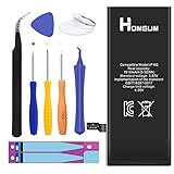 HOMSUM Repleacement Battery for iPhone 6, with Complete Repair Tool Kits, Glue Adhesive & Instructions - Full 1810 mAh 0 Cycle [ 2-Year Warranty]