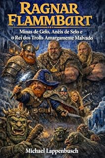 Livro Minas de Gelo, Anéis de Selo e o Rei dos Trolls Amargamente Malvado (Ragnar Flammbart (Português do Brasil) Livro 4)