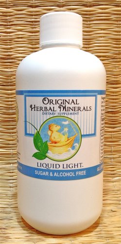 Original Herbal Minerals (8 oz Bottle) - Liquid Multivitamin, Calcium, Trace Minerals, and More.