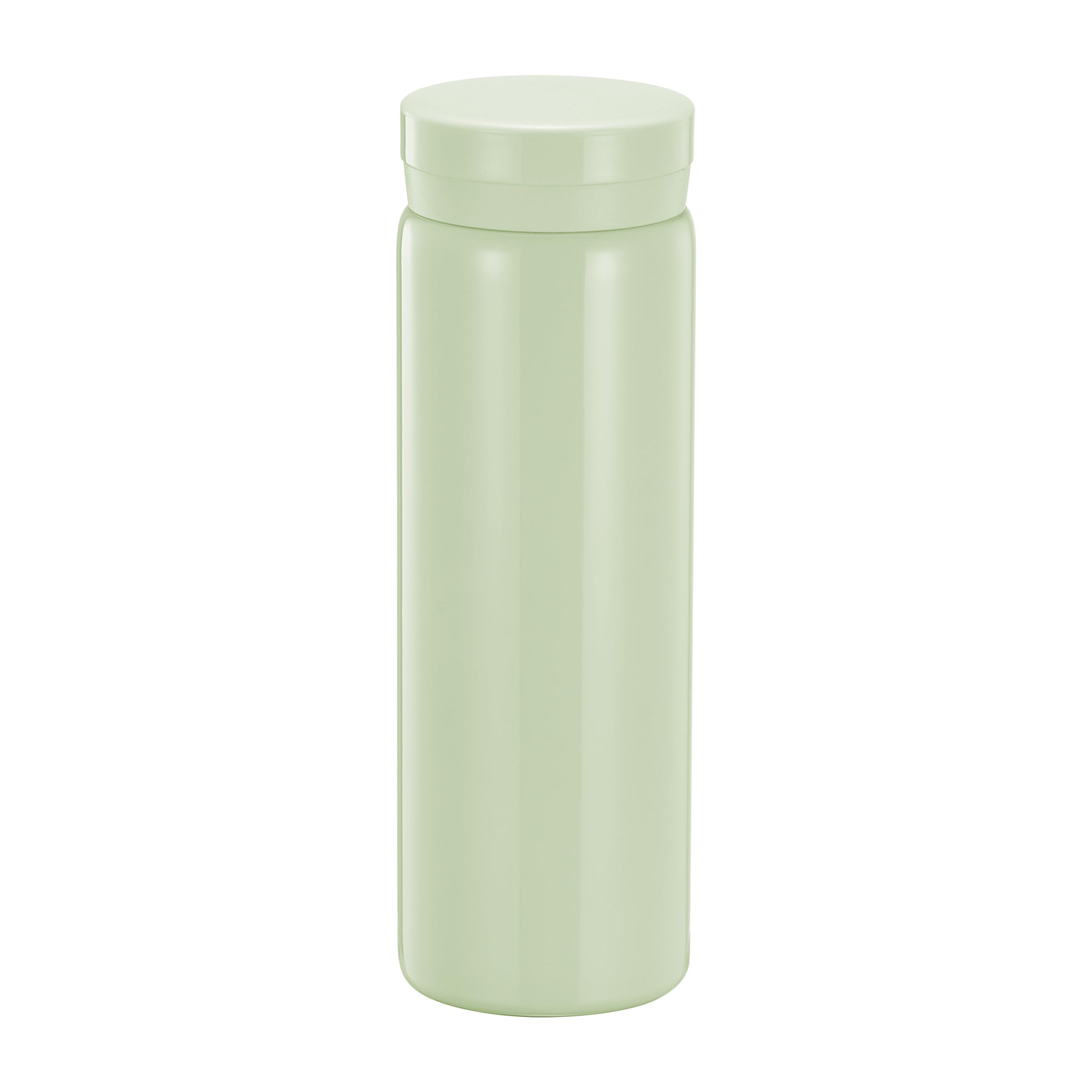 Small Flask, Cute Water Bottle, Vacuum Insulated Flask for Hot & Cold Drink, Keep 12H Hot & 6H Cold (Light Green, 280ml) — image 1
