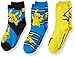 Pokemon Little Boys 3 Pack Crew Socks, assorted, 6-8.5