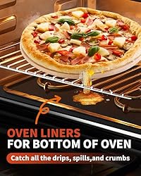 Buself Large Roll-Up Oven Liners – 17” x