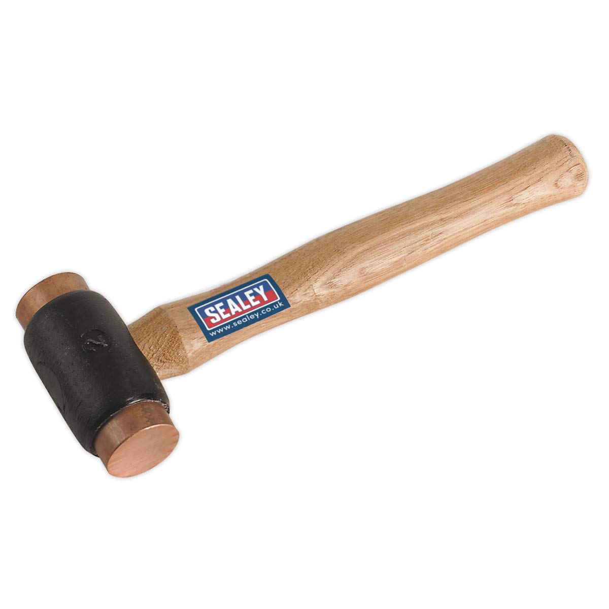 Sealey Cfh03 Copper Faced Hammer 2.75Lb Hickory Shaft