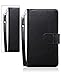iPhone 7 Case, iPhone 7 Wallet Case, Crosspace Premium PU Leather Flip Wallet Case 2-in-1 Protective Magnetic Shell with Credit Card Holder and Wrist Lanyard for Apple iPhone 7 4.7