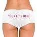 Customized Girl Personalized Underwear For Her: Low-Rise Underwear