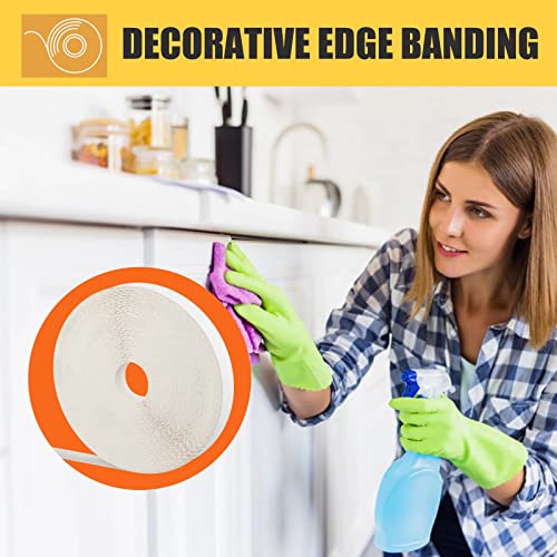 Melamine Edge Banding White 3/4" X 25 Ft Flexible Edge Banding Roll Of