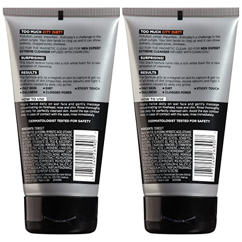L'Oreal Men Expert Hydra Energetic Facial Cleanser with Charcoal for