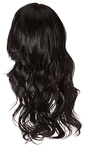 Freetress Equal Brazilian Natural Deep Invisible L Part Lace Front Wig DANITY (1B)