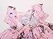 WNQY Girls Surprise Princess Dress up Doll Digital Print Party Gown Dress for Doll Surprised(Pink,140/6-7Years)