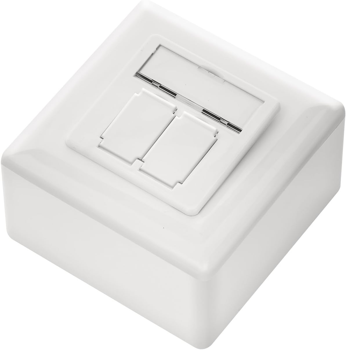 DeleyCon network socket SET - 10x CAT6, White - Image 3