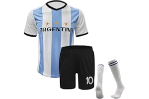 NITAFOX Soccer Jerseys for Kids Boys & Sports Fan Jerseys, Youth Futbol Training Shirt and Socks, 2-14 Years