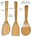 IMUSA USA Cookware Spoon Set 3-Piece, Bamboo