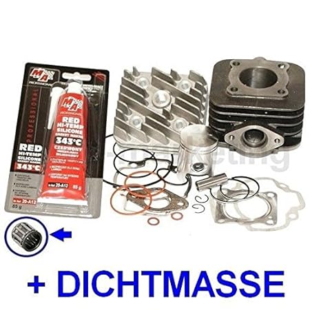 Unbranded 50 Zylinder KOLBEN DICHTUNGEN Kopf KIT Set für Piaggio SFERA 91-94 NSL RST 50 Zylinderkit