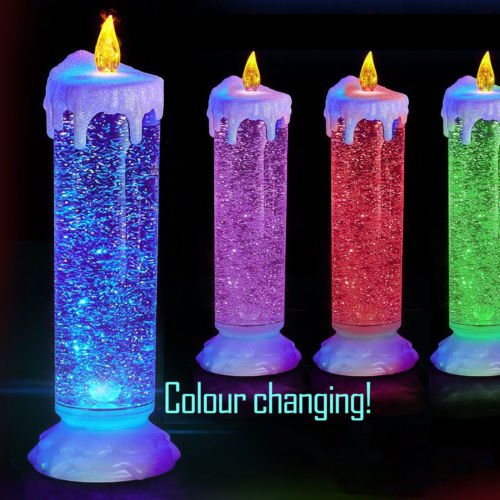 Decorative Buckets:VALENTINE DAY GIFTS diwali lights for decoration of home:BIG COLOR CHANGING LED GLITTER CANDLE FOR DECORATIONS WITH FREE USB CABLE CHARGER: BATTERY OPERATED LIGHT :candles for decoration love : diwali lights : diwali decorations: diwali decoration items: christmas decorations PORTABLE LED LIGHT