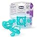 Chicco Soft Silicone One-Piece Binky Orthodontic Pacifier BPA and LATEX FREE (12+ Months, Blue)