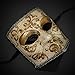 BeyondMasquerade Roman Venetian Masquerade Mask Men - Vintage Gold
