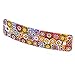 GlassOfVenice Murano Glass Color Splash Millefiori Hair Clip