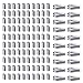 Sunmns 100 Pieces 1/16 Inch Wire Rope Aluminum Crimping Loop Sleeve and 20 Pieces M2 Stainless Steel Thimble
