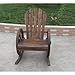 Wagon Wheel Rocker Chair