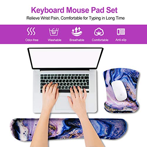ArtSo Keyboard Wrist Rest and Mouse Pad with Wrist Support, Ergonomic
