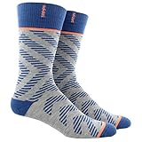 adidas Men's Neo Crew Socks (1 Pack), One Size, Heather Grey/Ash Blue/Glow Orange