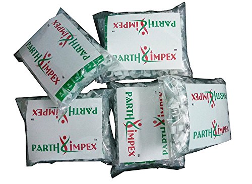 image for PARTH IMPEX Round Cable Wire Clips 4mm (Pack of 400) Cable Management 