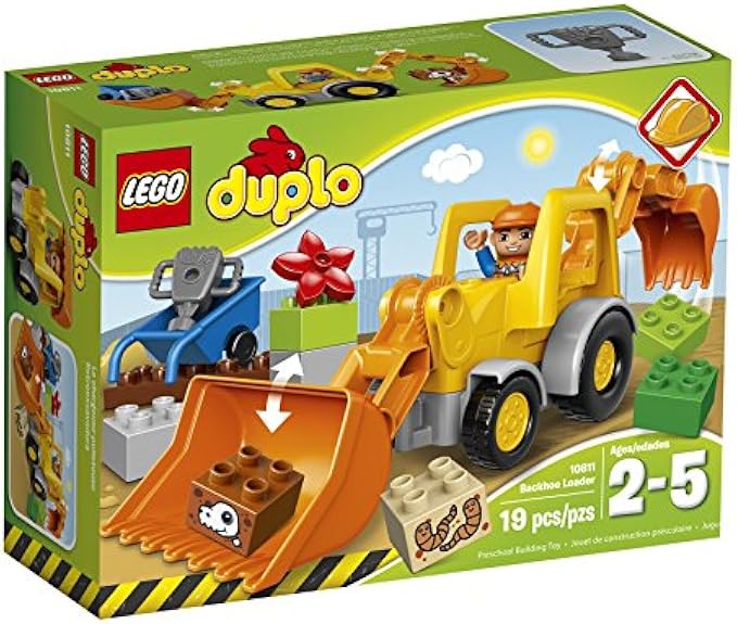 LEGO Duplo 10811 Town Backhoe Loader 