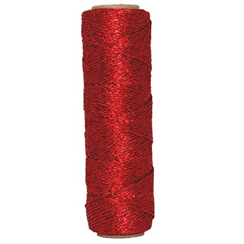 Just Artifacts 3pcs Christmas Assorted Eco Metallic Bakers Twine 55yd 11Ply (Assorted #6) - Thumbnail 3