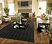Garland Rug Diamond Area Rug, 5'x7', Black