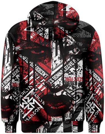 Marilyn Manson New Men's Hoodie Longsleeve Size XL
