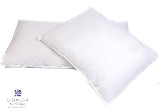 Amazon Com Bamboo Filled Bed Pillows Standard Size Plush