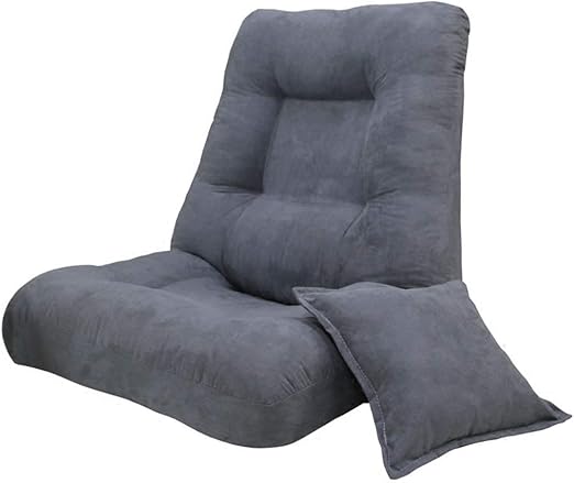 Amazon.com: ALXLX Silla de piso ajustable con respaldo y ...