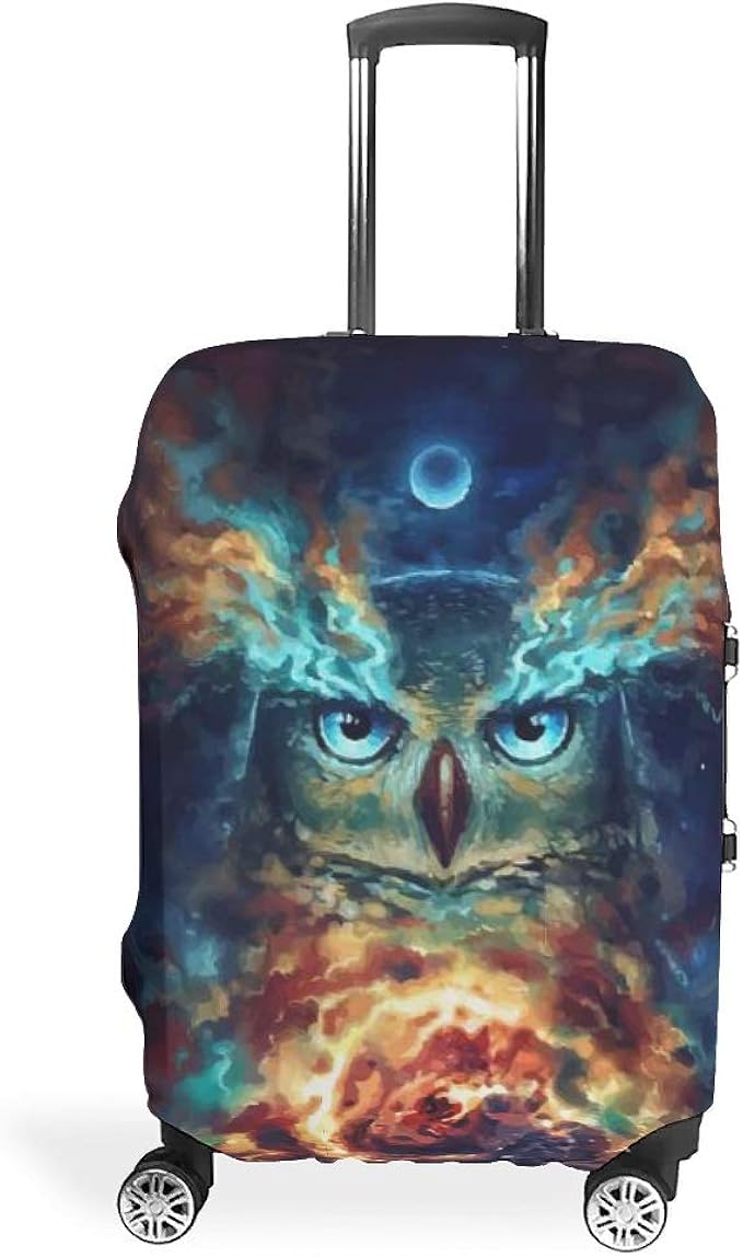 Travel Owl Animal Luggage Case Protector Elastic Multi