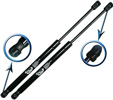 Two Rear Hatch Gas Charged Lift Supports for 2004-2010 Toyota Sienna with Power Hatch. Left and Right Side. LSC-0190-2