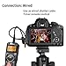 Remote Shutter Release Compatible for Nikon, Wireless Shutter Release Timer Remote Control Pixel TW-283 DC0/DC2 Compatible for Nikon D5200 D5300 D7100 D850 D800 D750 D610