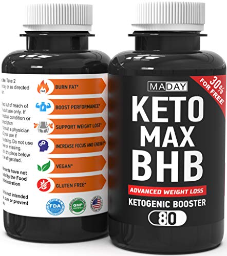 Keto Burn Weight Loss Pills - Keto Pills Fat Burners for Women and Fat Burners for Men, Keto Supplements for Ketosis and Keto Fat Burner Pills, Keto Diet Pills - 80 Capsules - Thumbnail 7