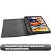 Yoga Tab 3 Plus/Yoga Tab 3 Pro 10 Case - Infiland Folio Premium PU Leather Stand Cover Fit for Yoga Tab 3 Plus 10.1/ Yoga Tab 3 Pro 10.1-Inch Tablet, Black