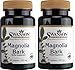 Swanson Magnolia Bark 400mg -- 60 Capsules (2 Bottles each of)