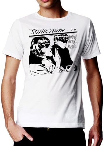Classic Sonic Youth t-shirt. Goo. White L