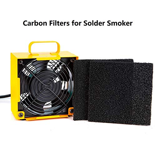 KOTTO 5 Pack Set 0.4 Inch Thick Activated Carbon Filter for Solder