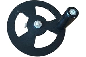 OFUNPARRTS Replacement Crank Handle Wheel Compatible with Craftsman 113 Models Table Saw Replaces 806872 62689 818526,1/2" Shaft Handwheel