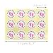 Original Design 120PCS Baby Shower Stickers,Thanks for Showering US,1.5inch Girl Boy & Gender Neutral Round Shower Stickers