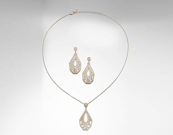 Multicolour Brass Entangle Set for Women