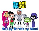 Teen Titans Go! Edible Frosting Sheet Cake Topper
