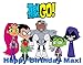 Teen Titans Go! Edible Frosting Sheet Cake Topper
